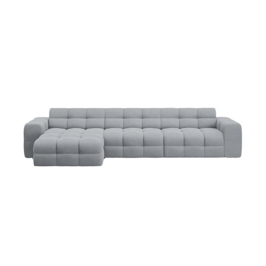 Kendal left-hand fabric corner sofa 357x173