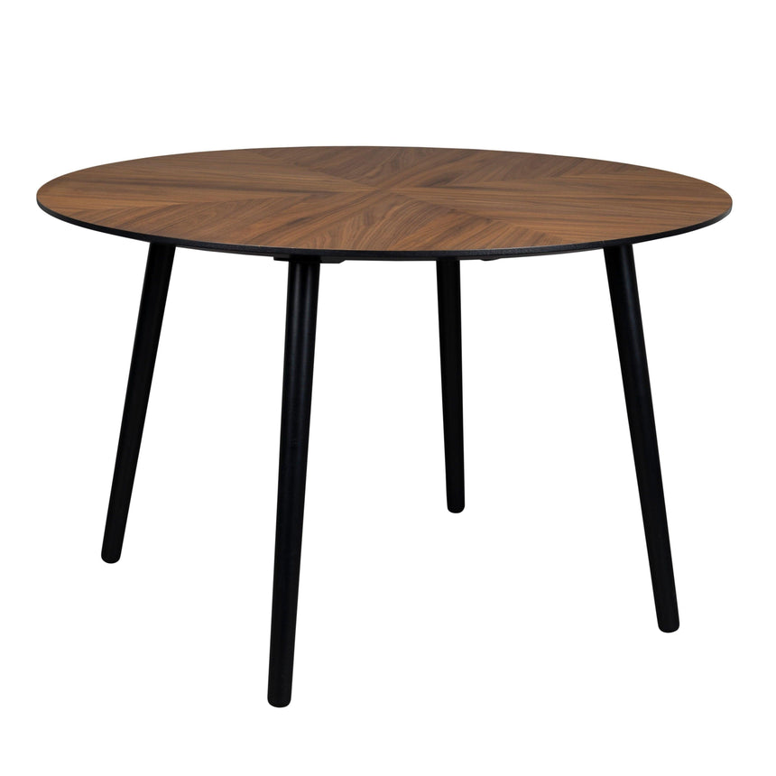 Clover wooden dining table Ø120