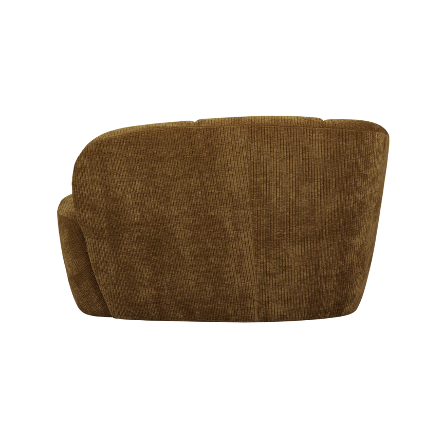 Mojo 2-seater left-hand corduroy sofa