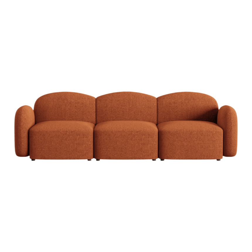 Blair 3-seater chenille sofa