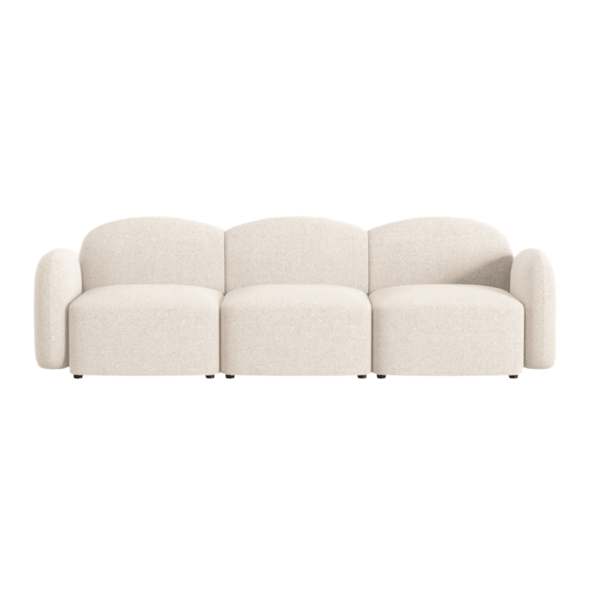 Blair 3-seater chenille sofa