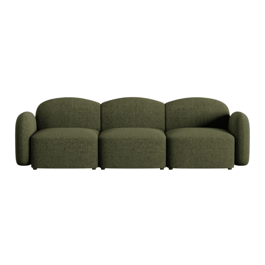 Blair 3-seater chenille sofa