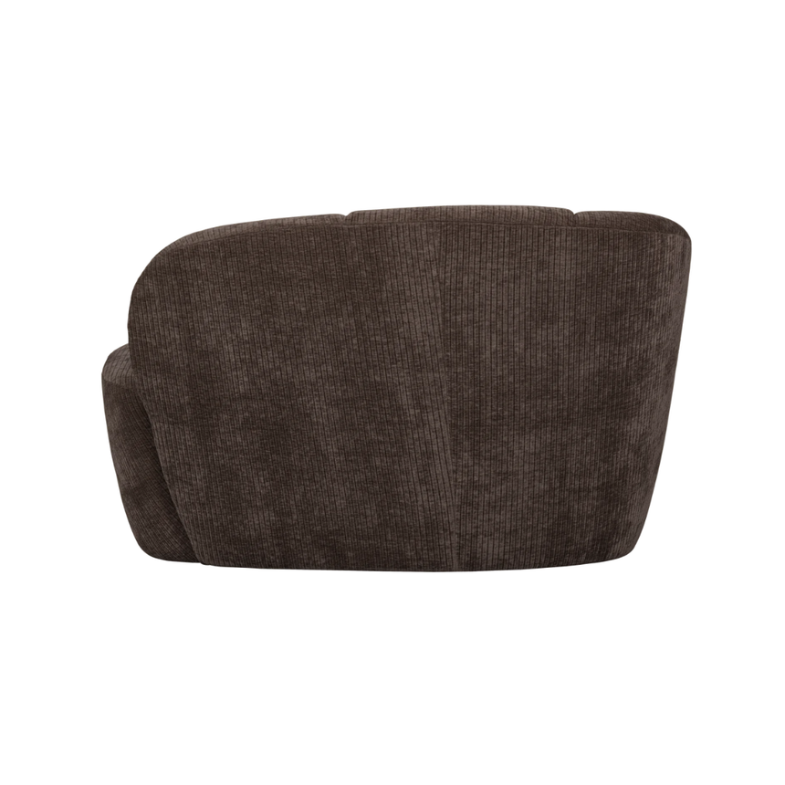 Mojo 2-seater left-hand corduroy sofa