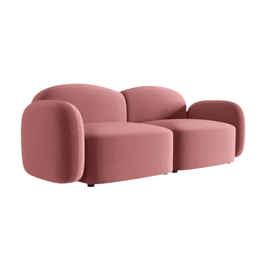 Blair 2-seater velvet sofa
