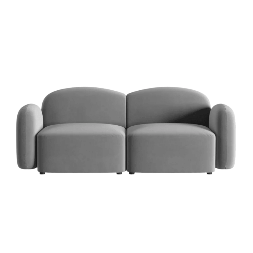 Blair 2-seater velvet sofa