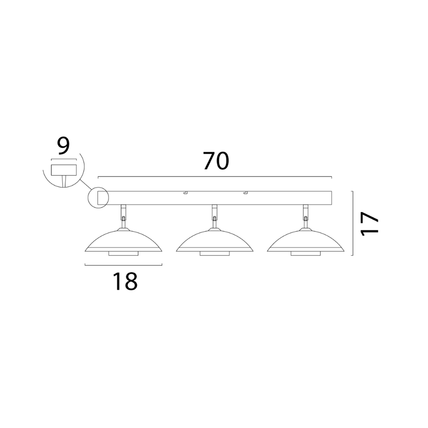 Melani üveg nikkel csillár