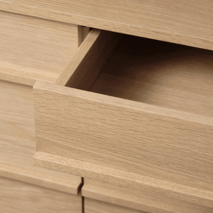 Ponza 1 fiókos 3 ajtós fa kabinet - Dutch Home