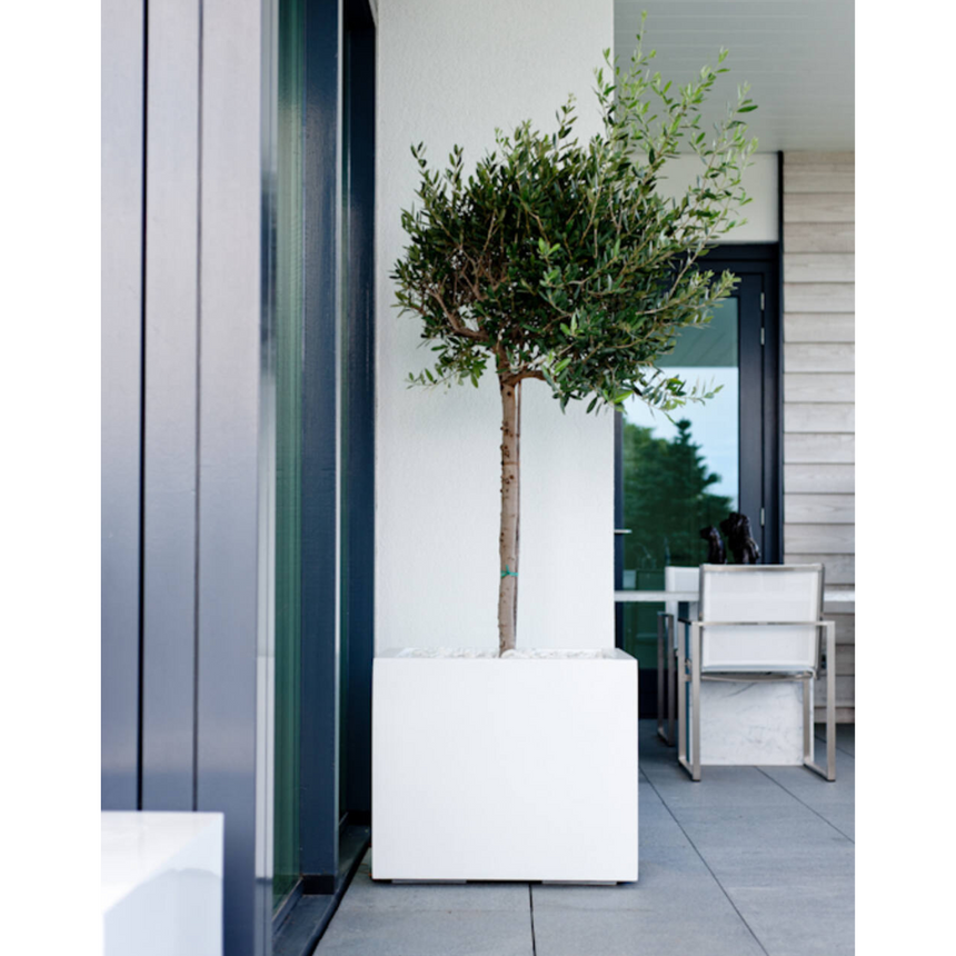 Block stone flower pot 50x50