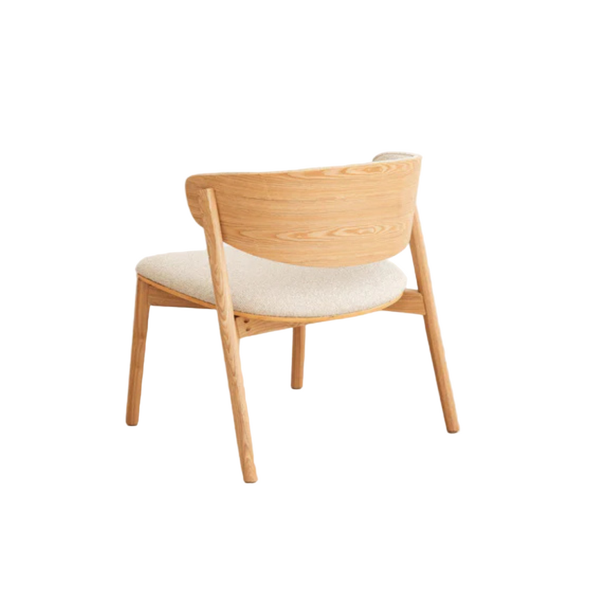 Demi fabric armchair