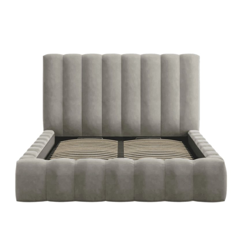 Kelp velvet bed frame 200x200