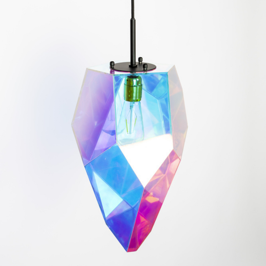 Diamond akril függőlámpa