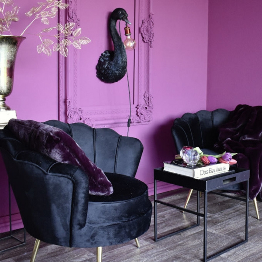 Audrey bársony fotel