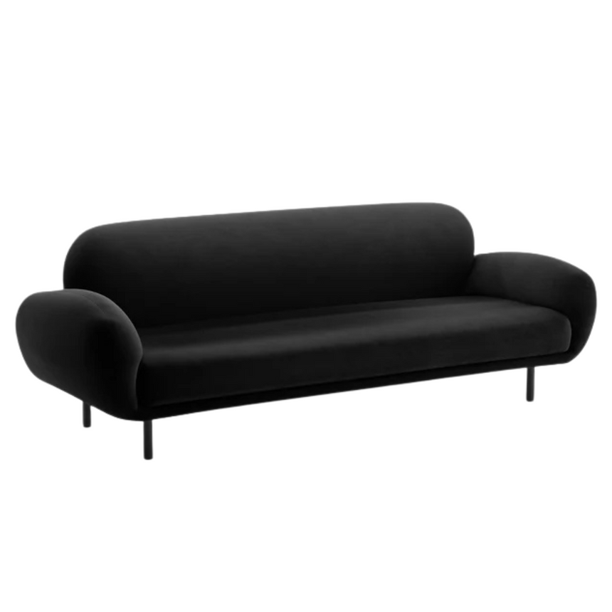 Poppy 3 személyes bársony kanapé