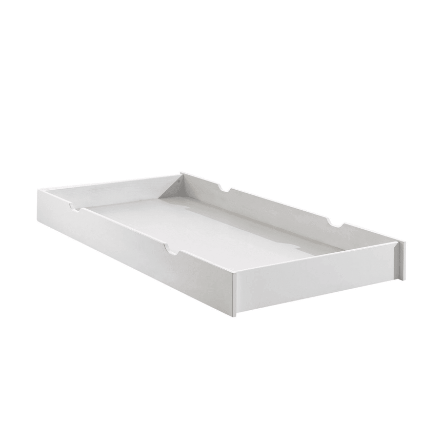 Erik wooden children's bed, 90x200 with bed linen holder