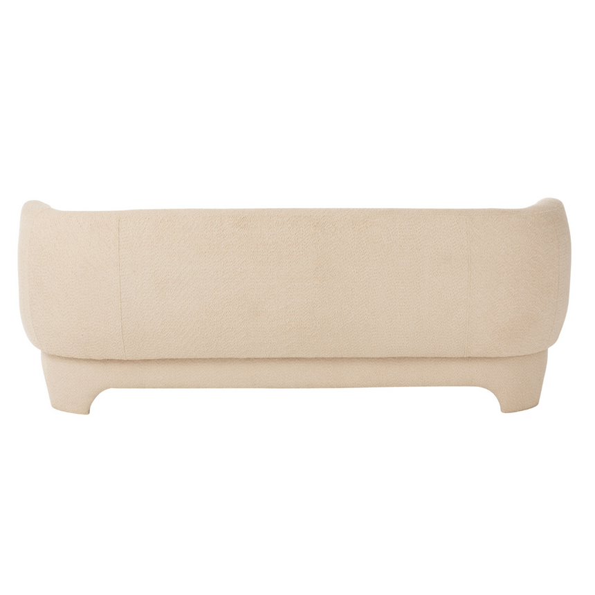 Knitted 2.5 seater fabric sofa