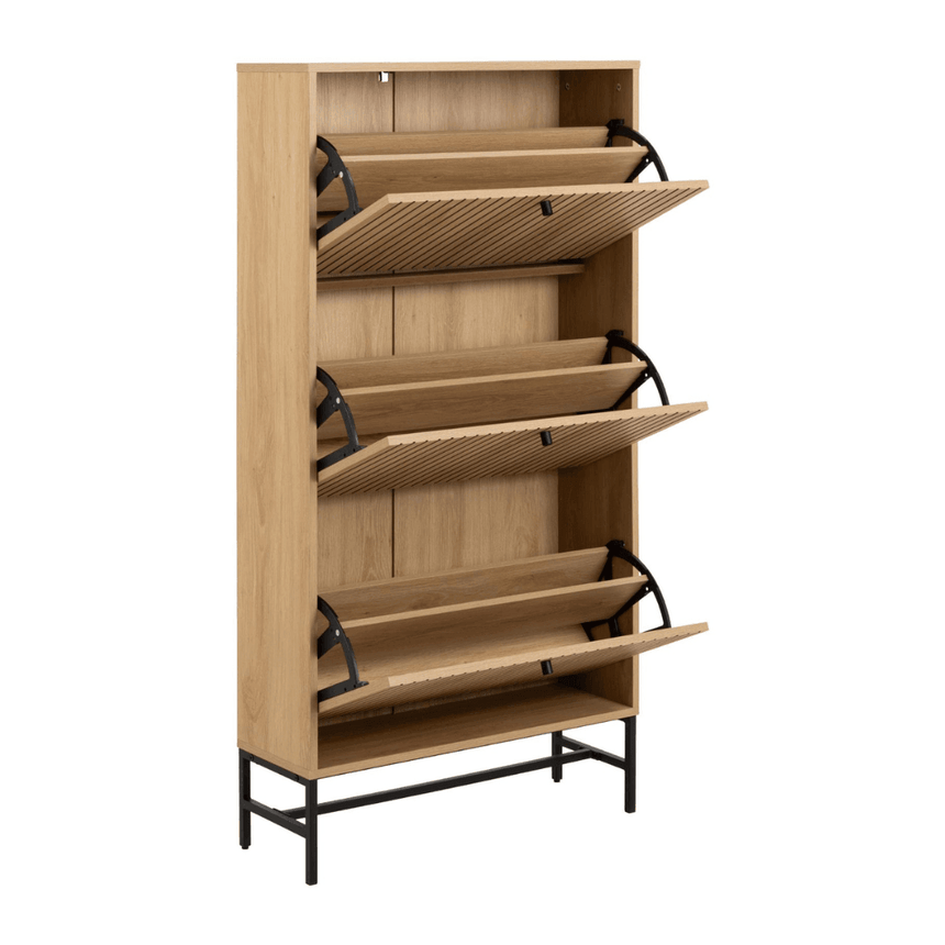 Albany wooden shoe cabinet 72x140