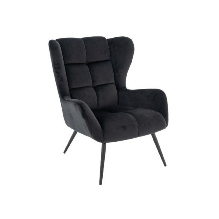 Louis bársony fotel