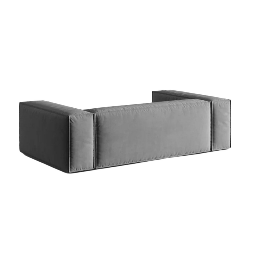 Ruby 2-seater velvet sofa