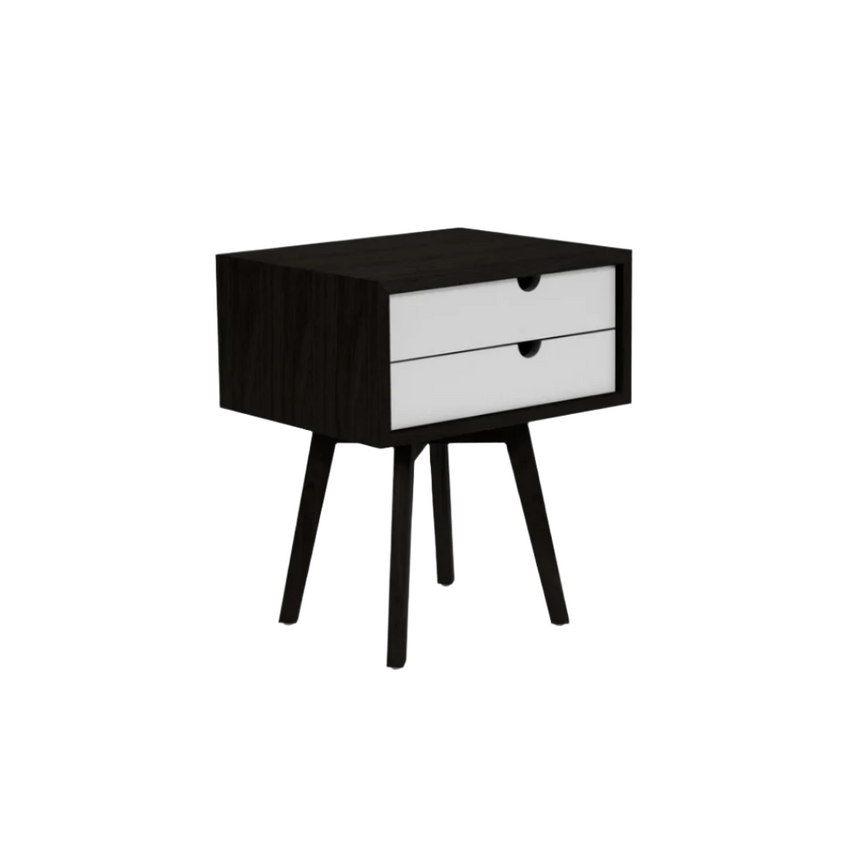 Noa wooden bedside table