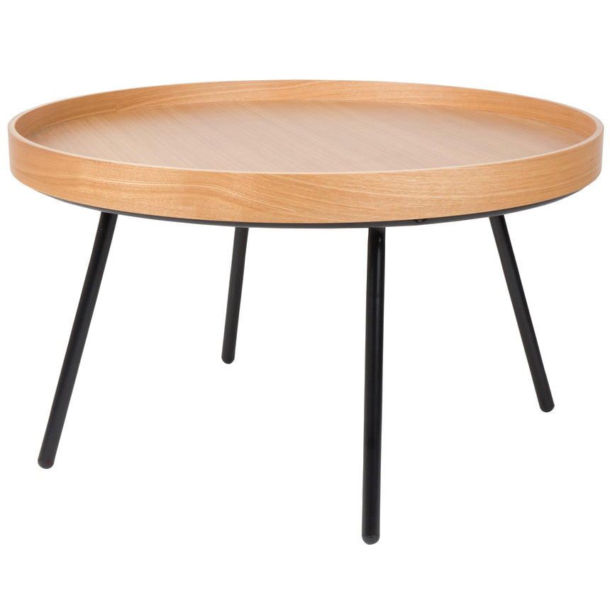 Tray wooden coffee table