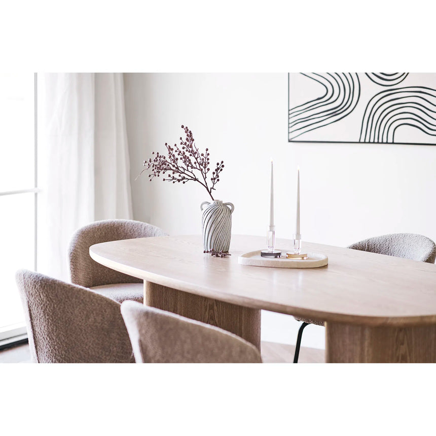 Serra fa étkezőasztal