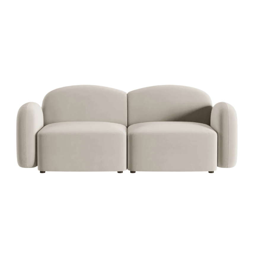 Blair 2-seater velvet sofa