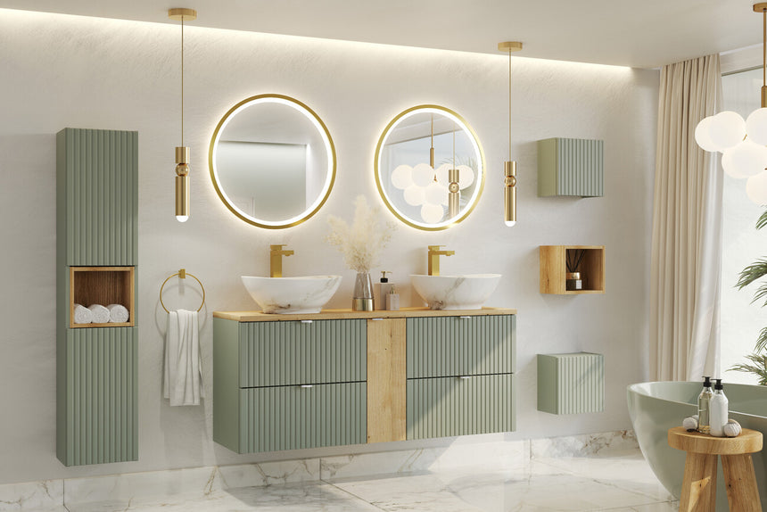 Baggy woven chenille pouf