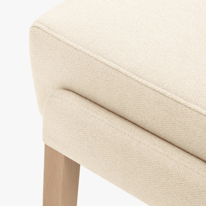 Salto fabric pouf