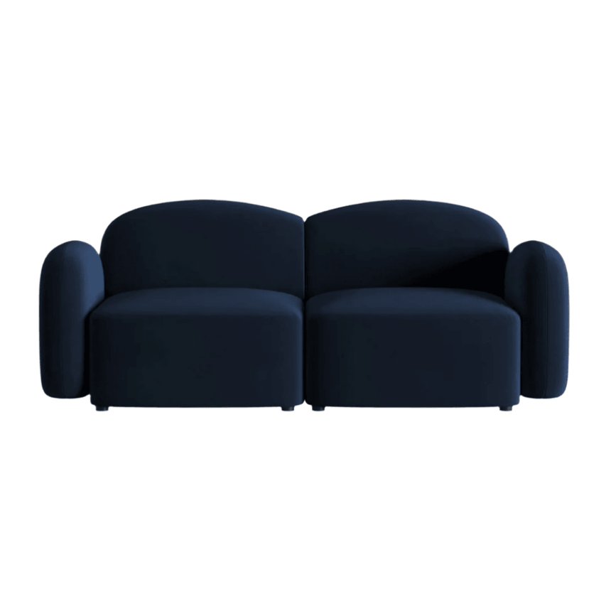 Blair 2-seater velvet sofa