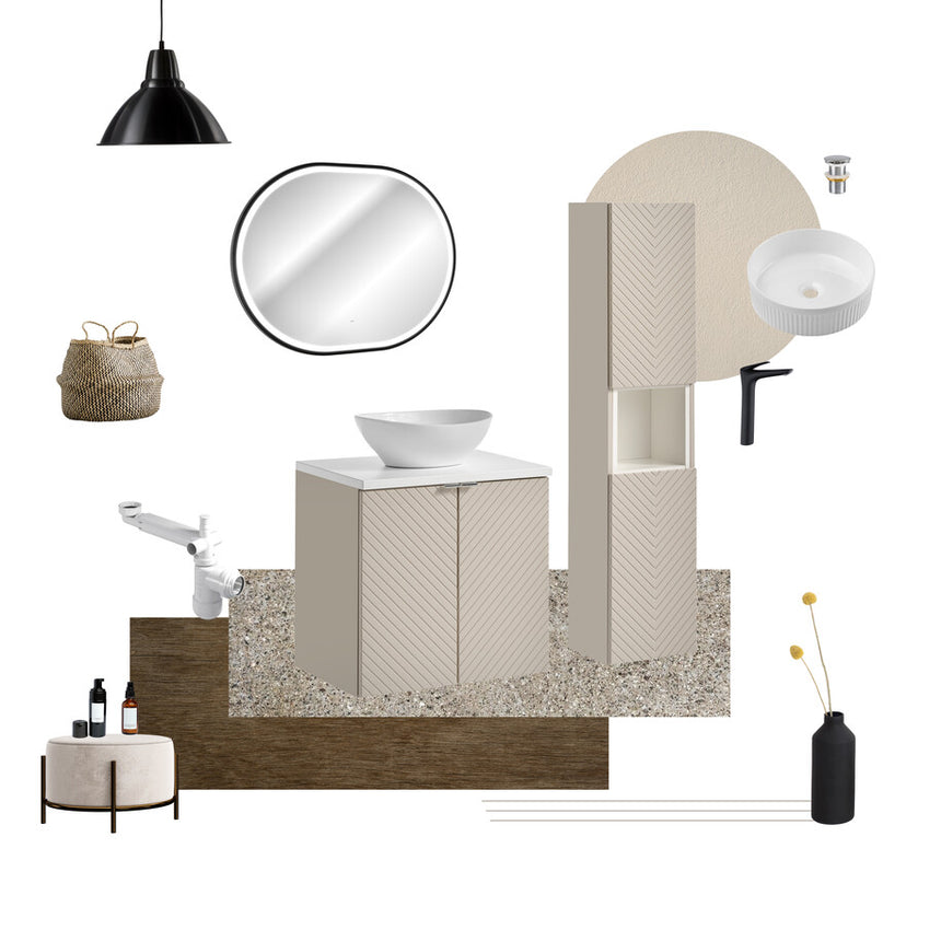 Baggy woven chenille pouf