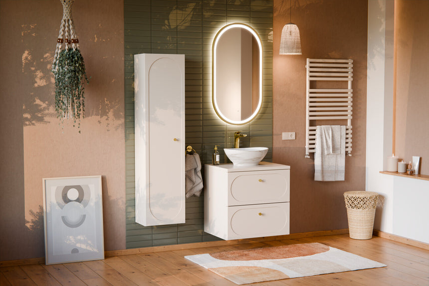 Baggy woven chenille pouf