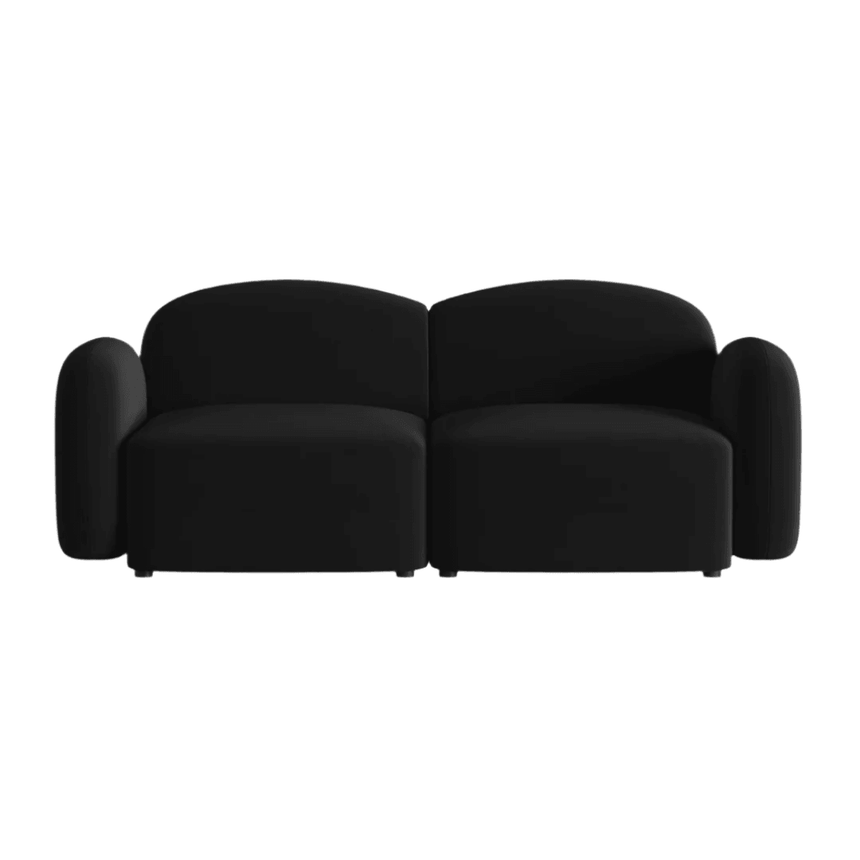 Blair 2-seater velvet sofa