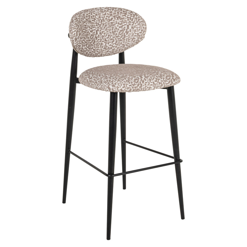 Bolton fabric bar stool