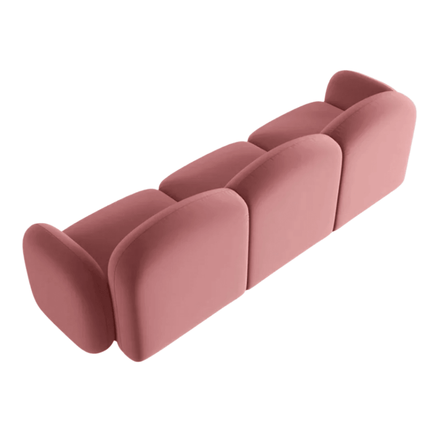 Blair 3-seater velvet sofa