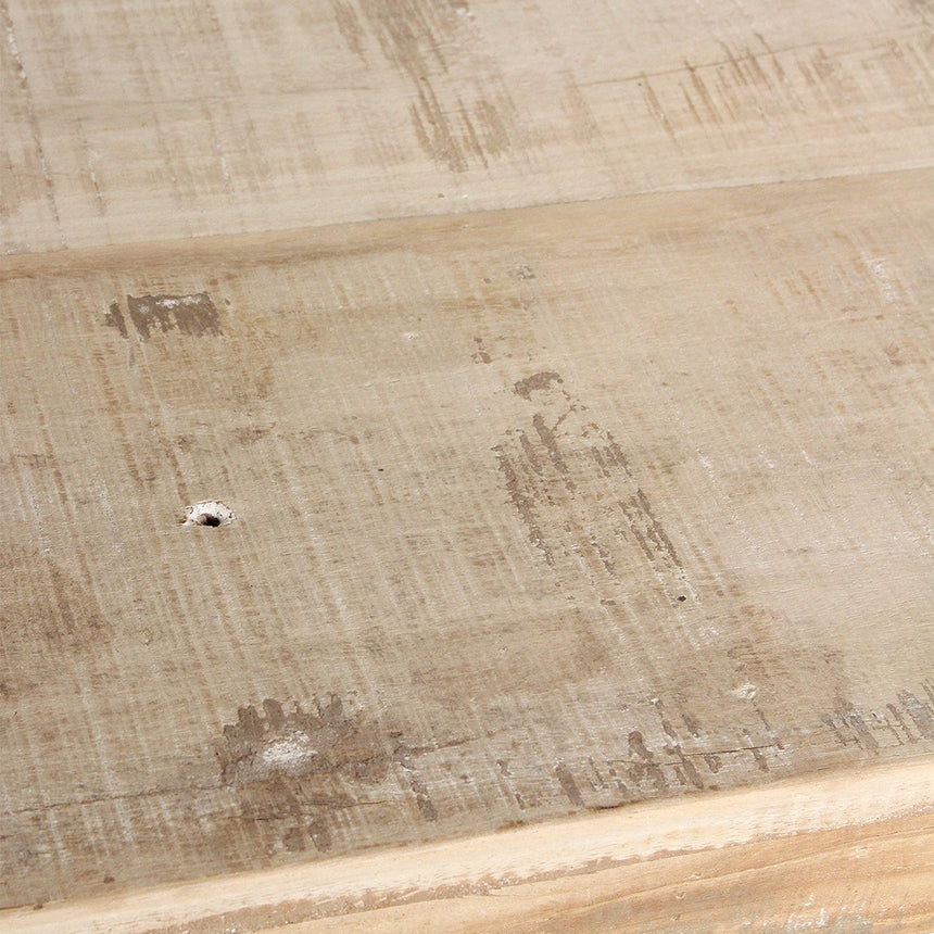 Console wooden folding console table