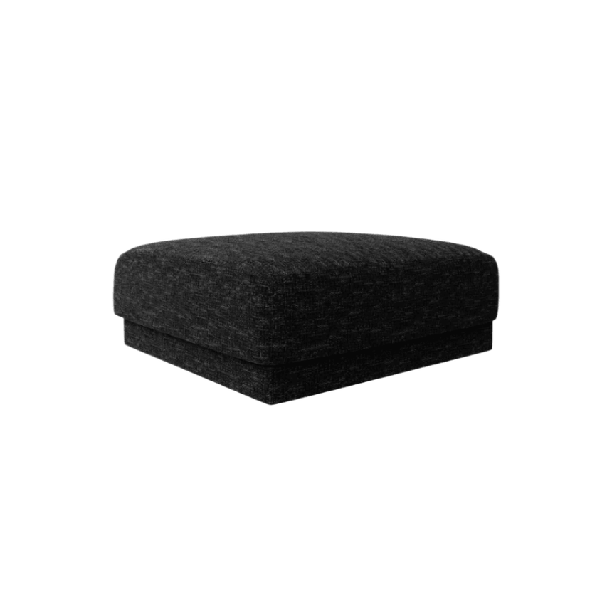 Miley chenille pouf 90x90