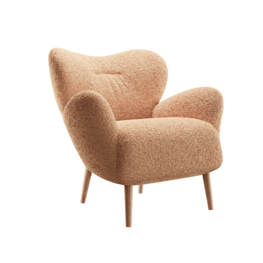 Fluffy armchair