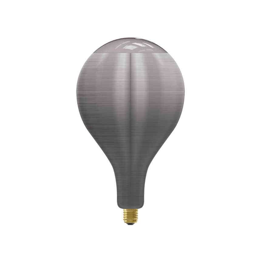 Silk Splash Grey Spiral bulb, LED E27