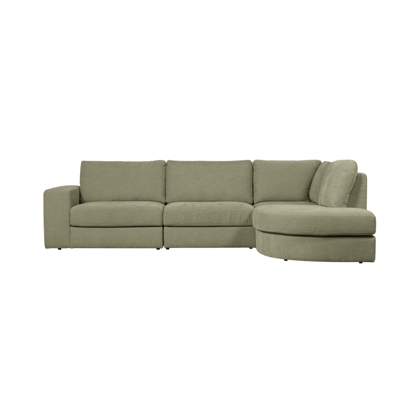 Family jobbos szövet sarokkanapé