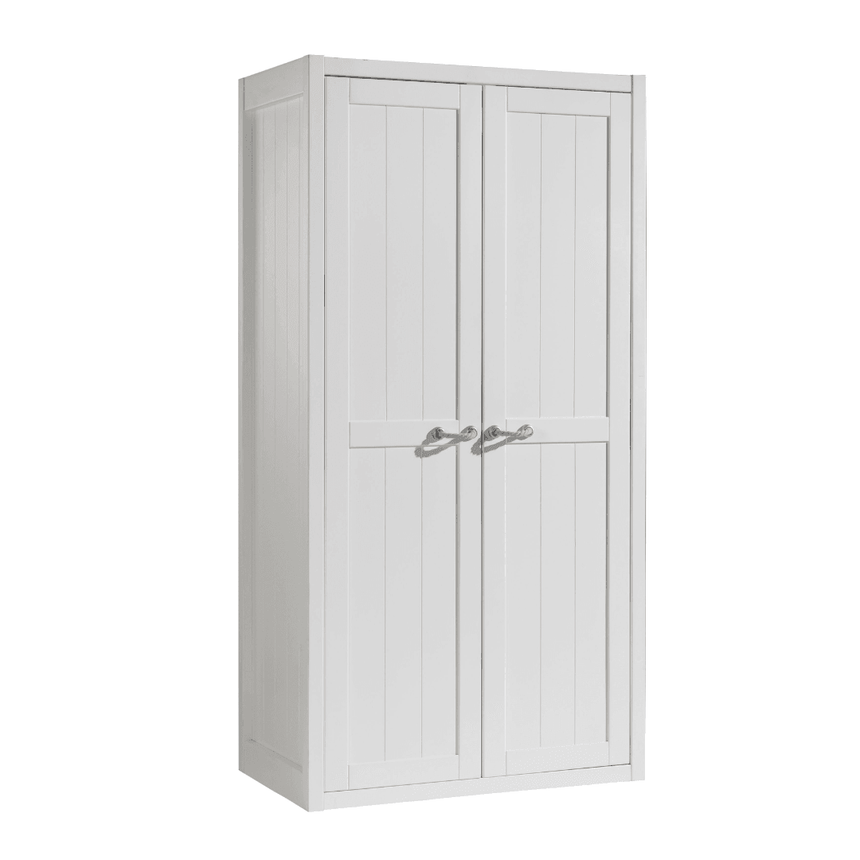 Lewis 2-door wooden children's wardrobe
