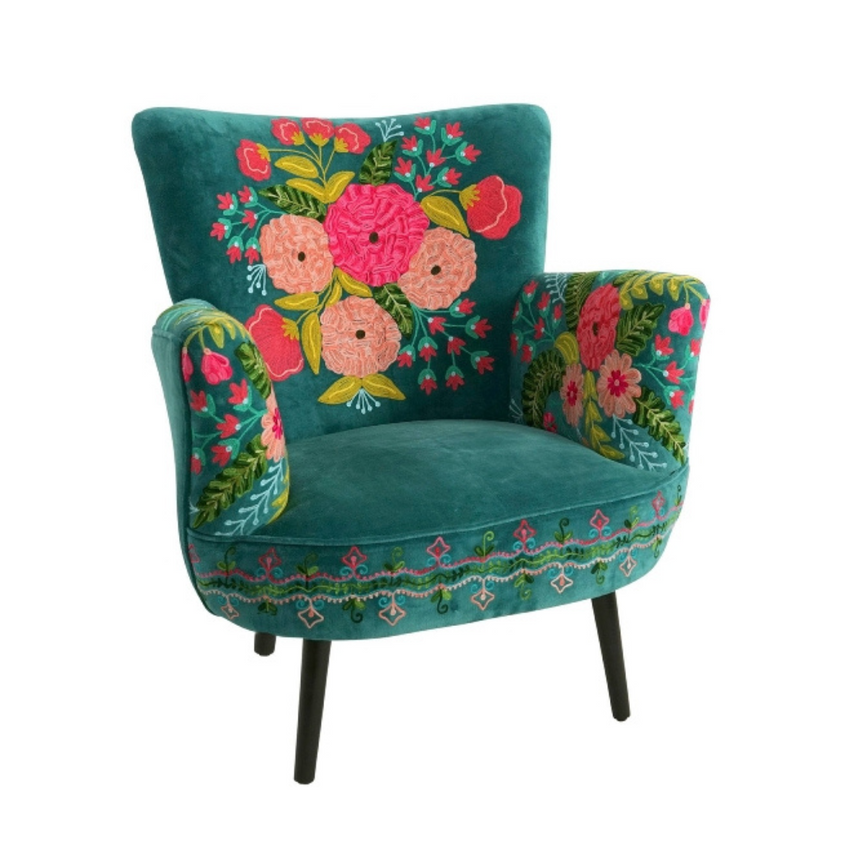 Frida bársony fotel