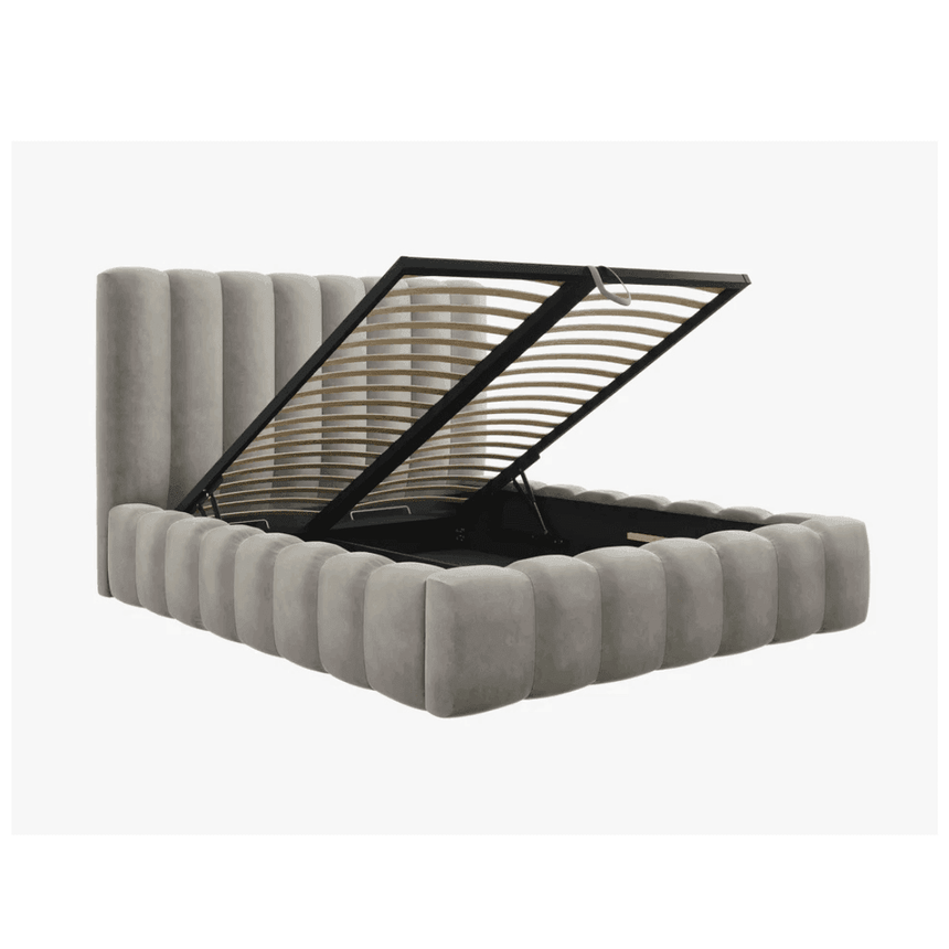 Kelp velvet bed frame 200x200