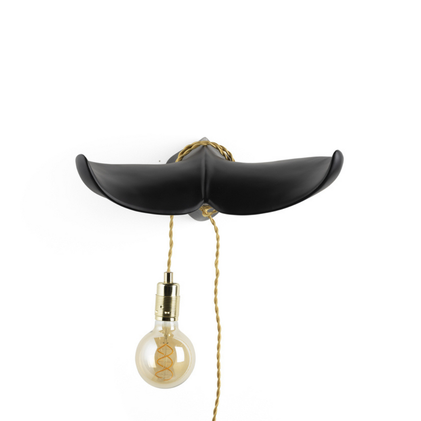 Luciene glass wall lamp