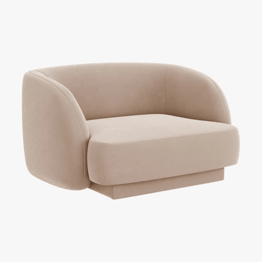 Miley velvet armchair
