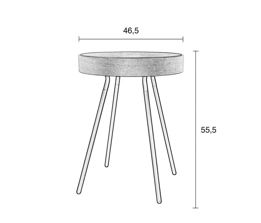 Oak fa lerakóasztal-3