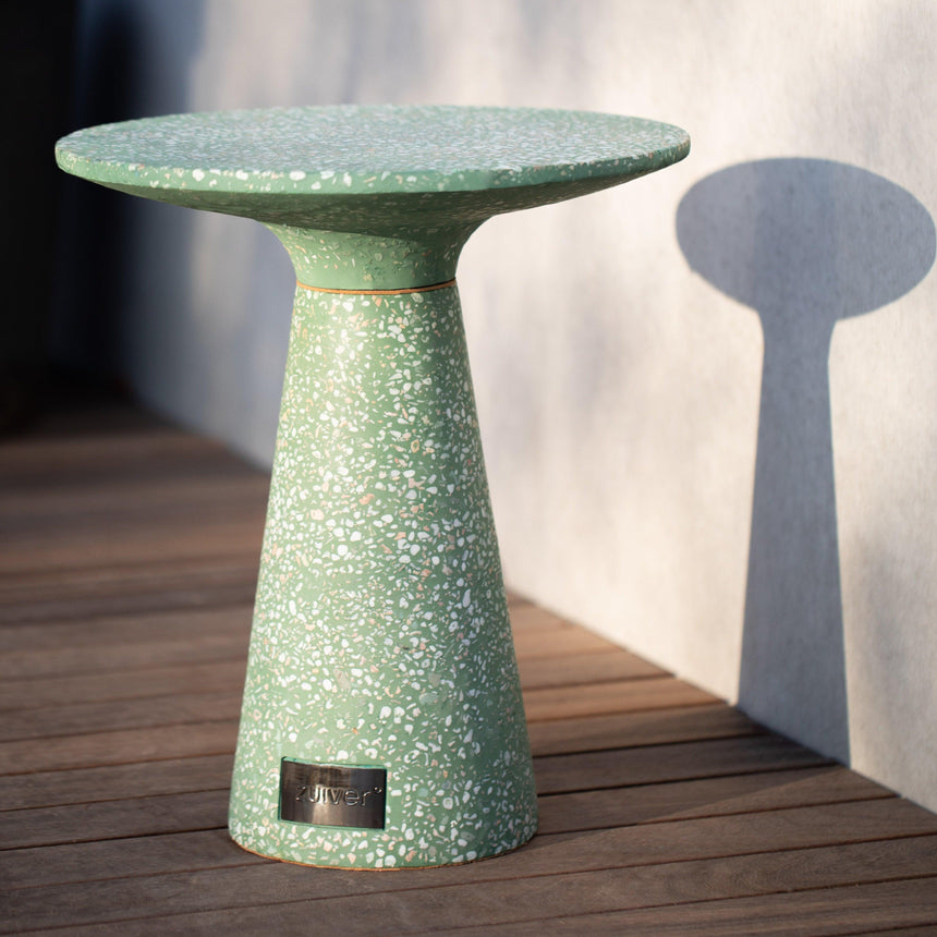 Victoria artificial stone side table