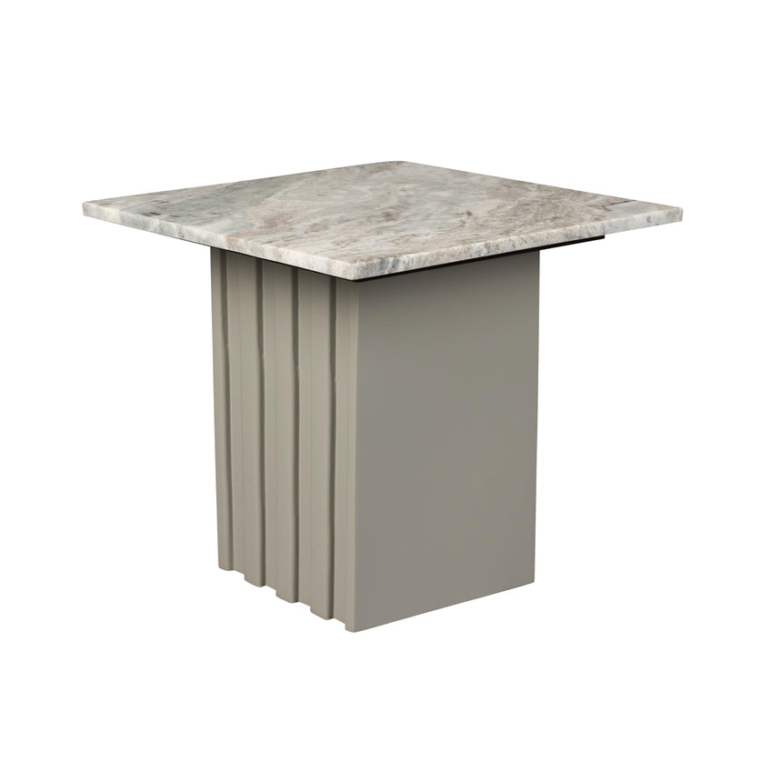 Clayton marble side table