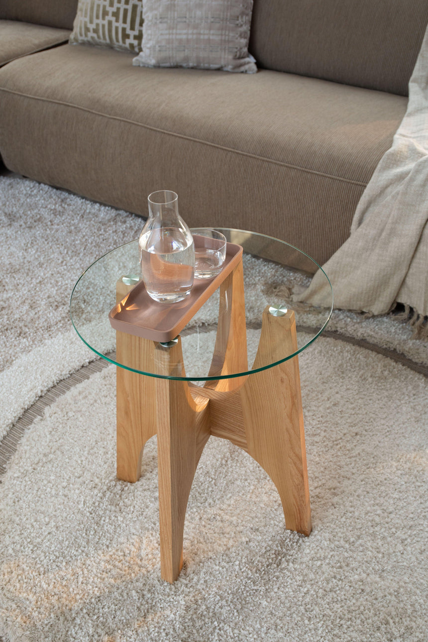 Kobe wooden storage table