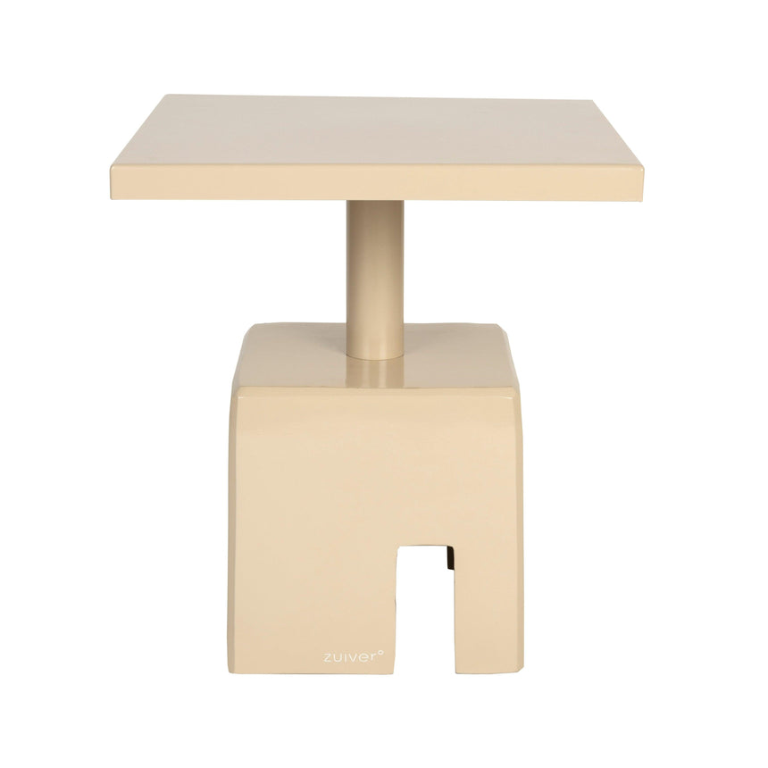 Chubby metal storage table