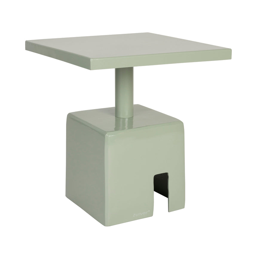 Chubby metal storage table